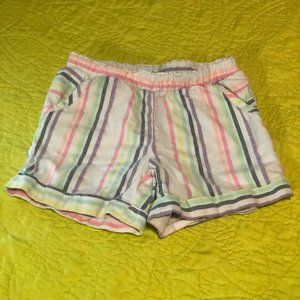 Wonder Nation Shorts Toddler Girls Multicolor Rainbow | S (6-6x)